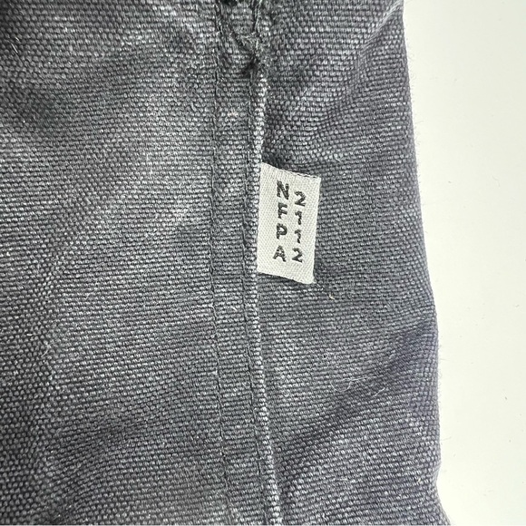 Carhartt | Canvas Duck Quilt Lined Chore Barn Work Coat Navy Fire Resistant | L - Picture 9 of 15